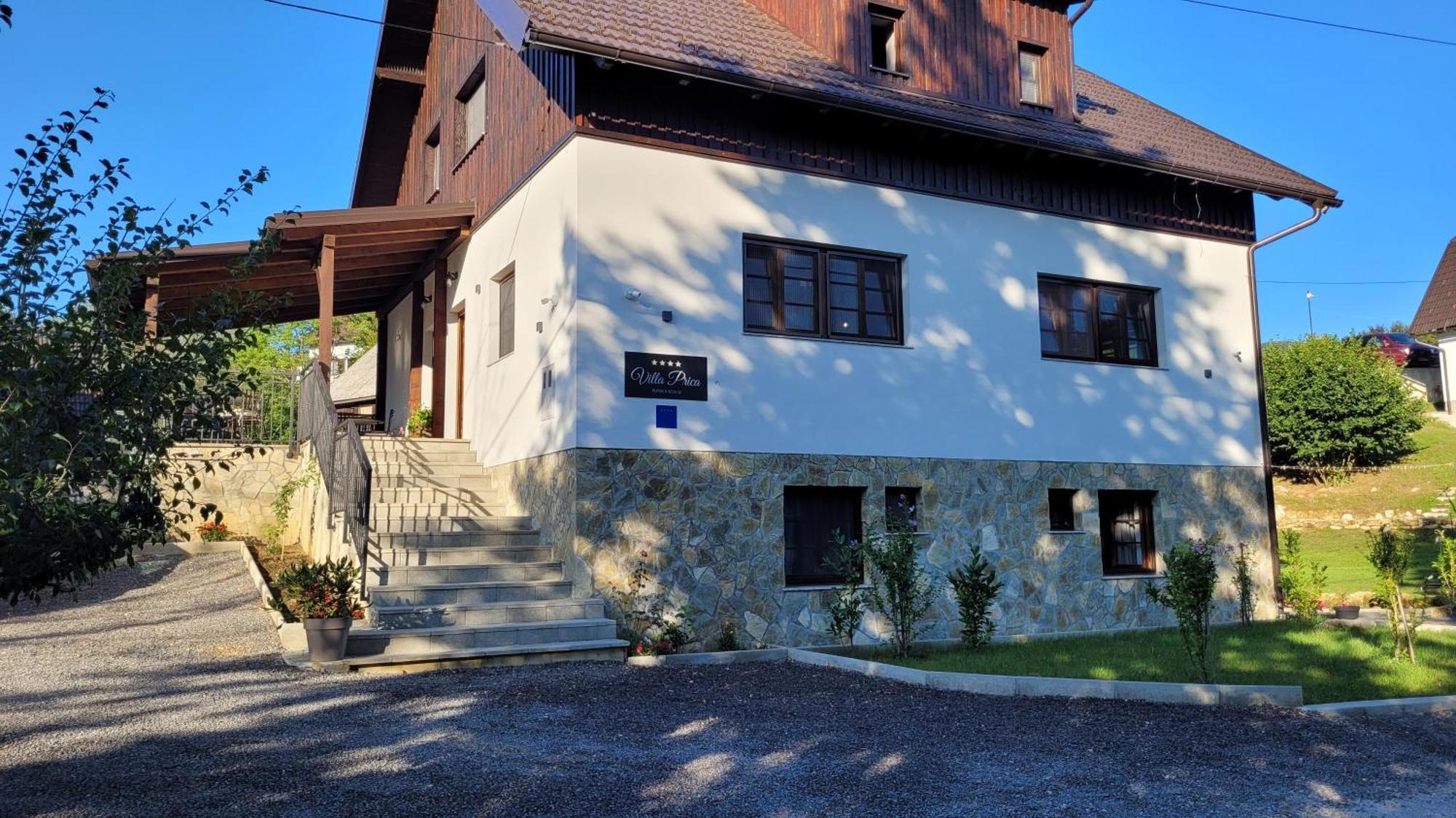 B&B Plitvica Villa Prica พลิตวิชกา เยเซรา ภายนอก รูปภาพ